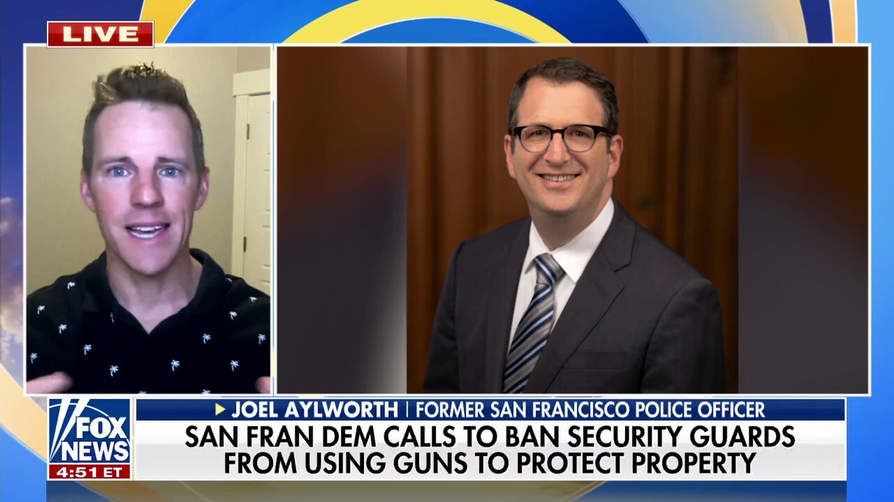 San Francisco Democrat calls to ban security guards from using guns to protect property 