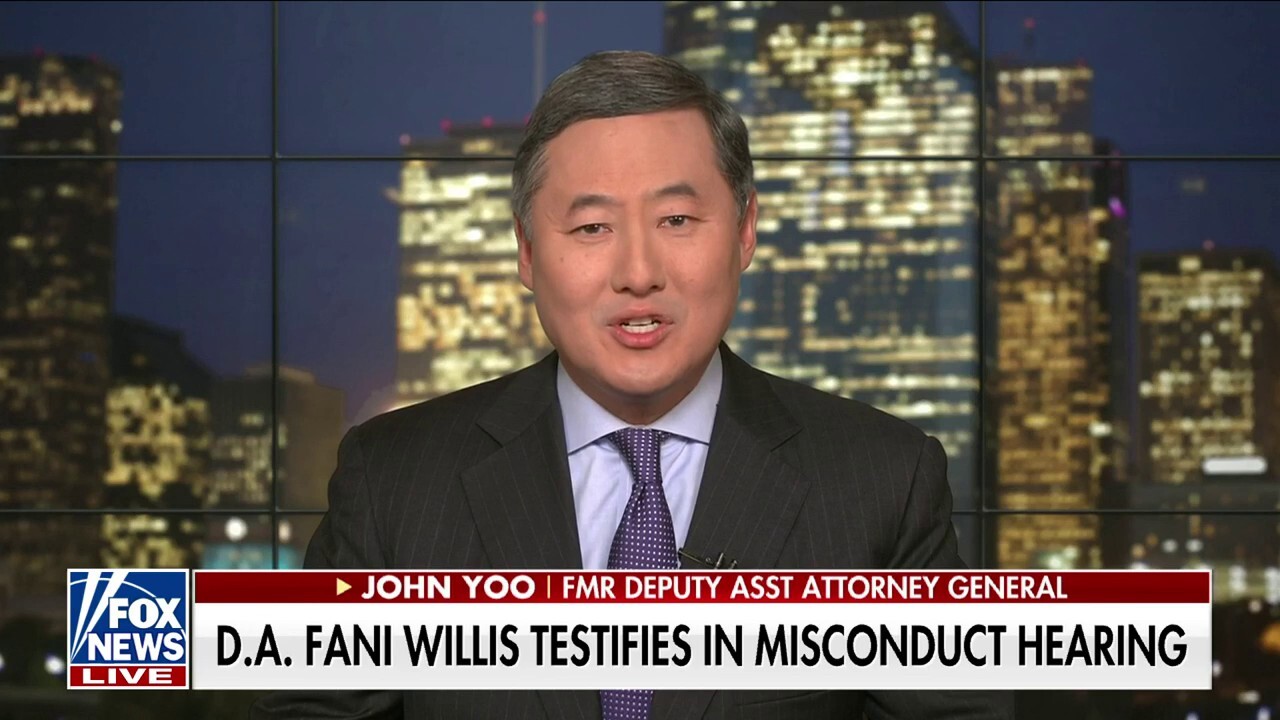 The evidence we saw today builds a ‘strong case’ they have a conflict of interest: John Yoo