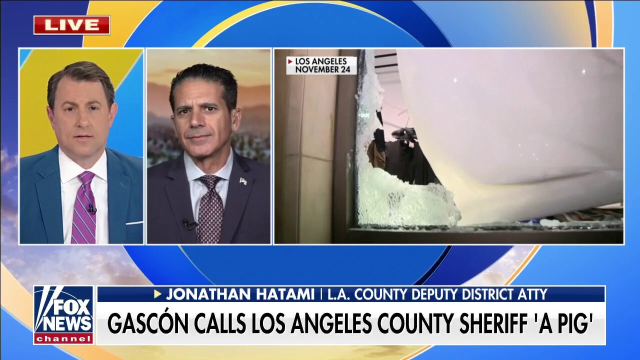 Liberal Los Angeles DA Gascon compares sheriff to a pig