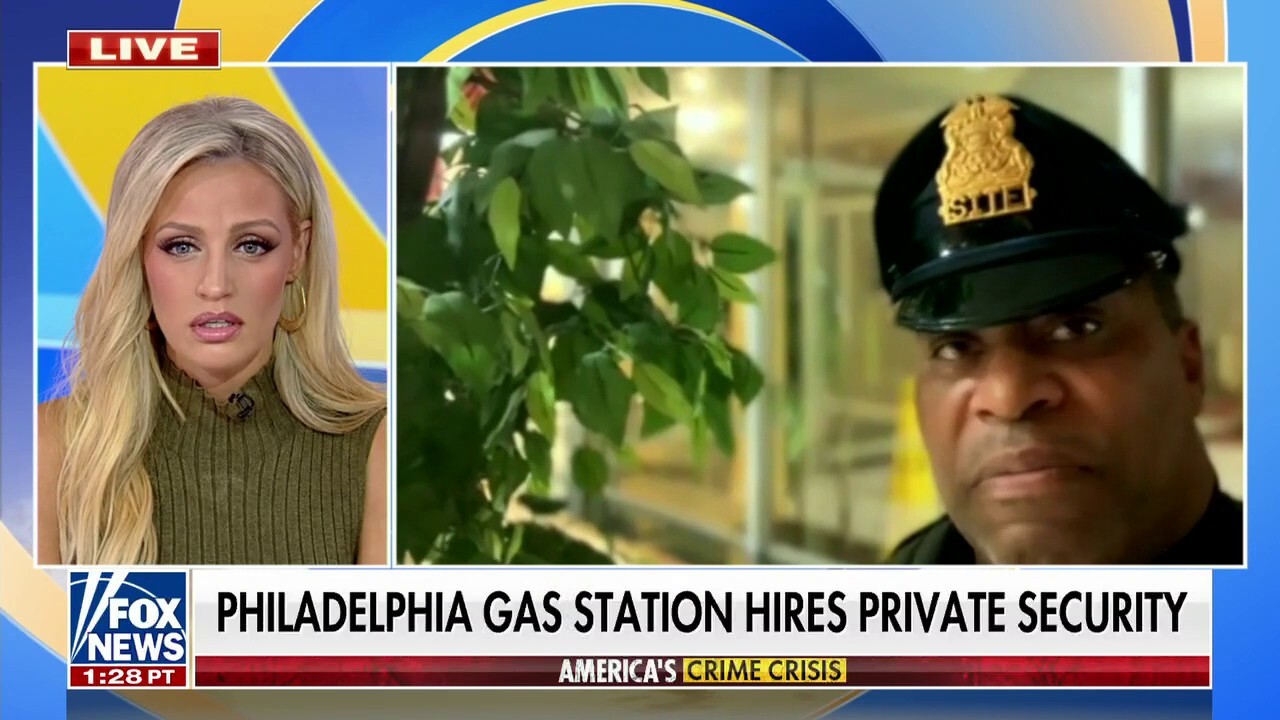 Philadelphia gas station hires private security amid crime surge