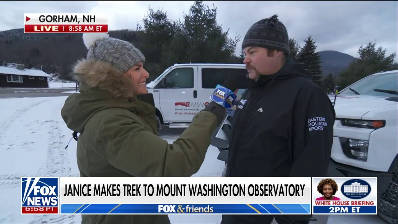 Janice Dean treks to Mount Washington Observatory