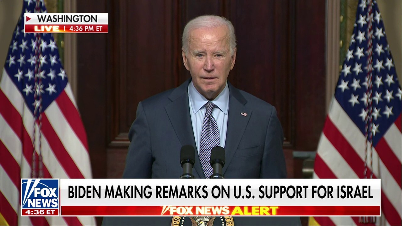 President Biden affirms his support of Israel