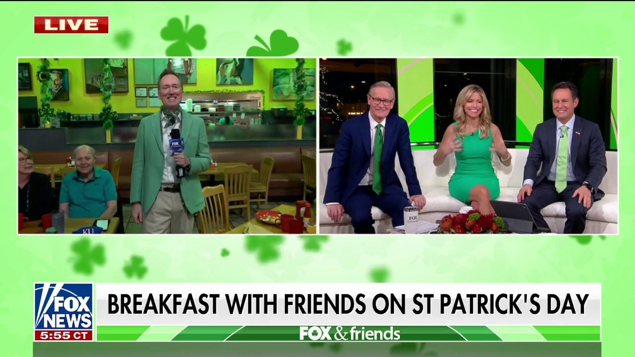 St. Patrick's Day Breakfast with 'Friends' in Savannah, Georgia