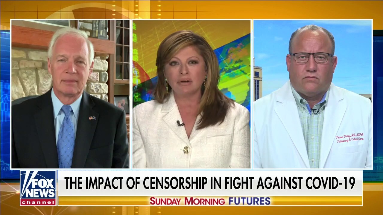 Sen. Johnson and Dr. Pierre Kory on the impact of censorship in fight against COVID-19