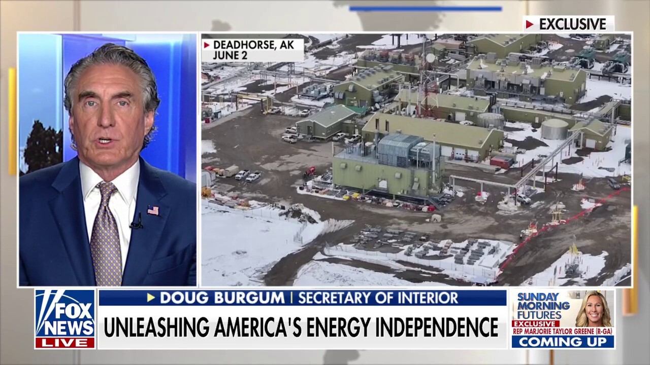 Doug Burgum touts Trump’s ‘pro-energy agenda’ to counter Chinese influence