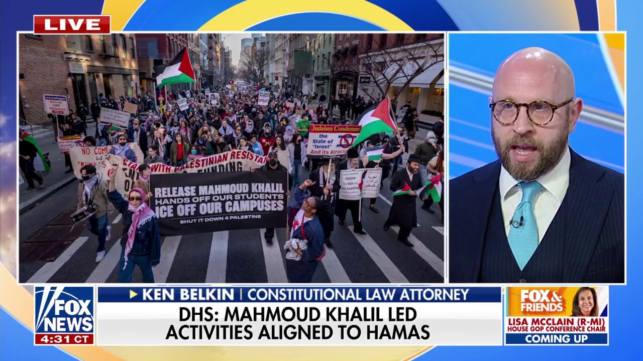 Trump admin 'was in the right' to take action against anti-Israel protester, attorney says