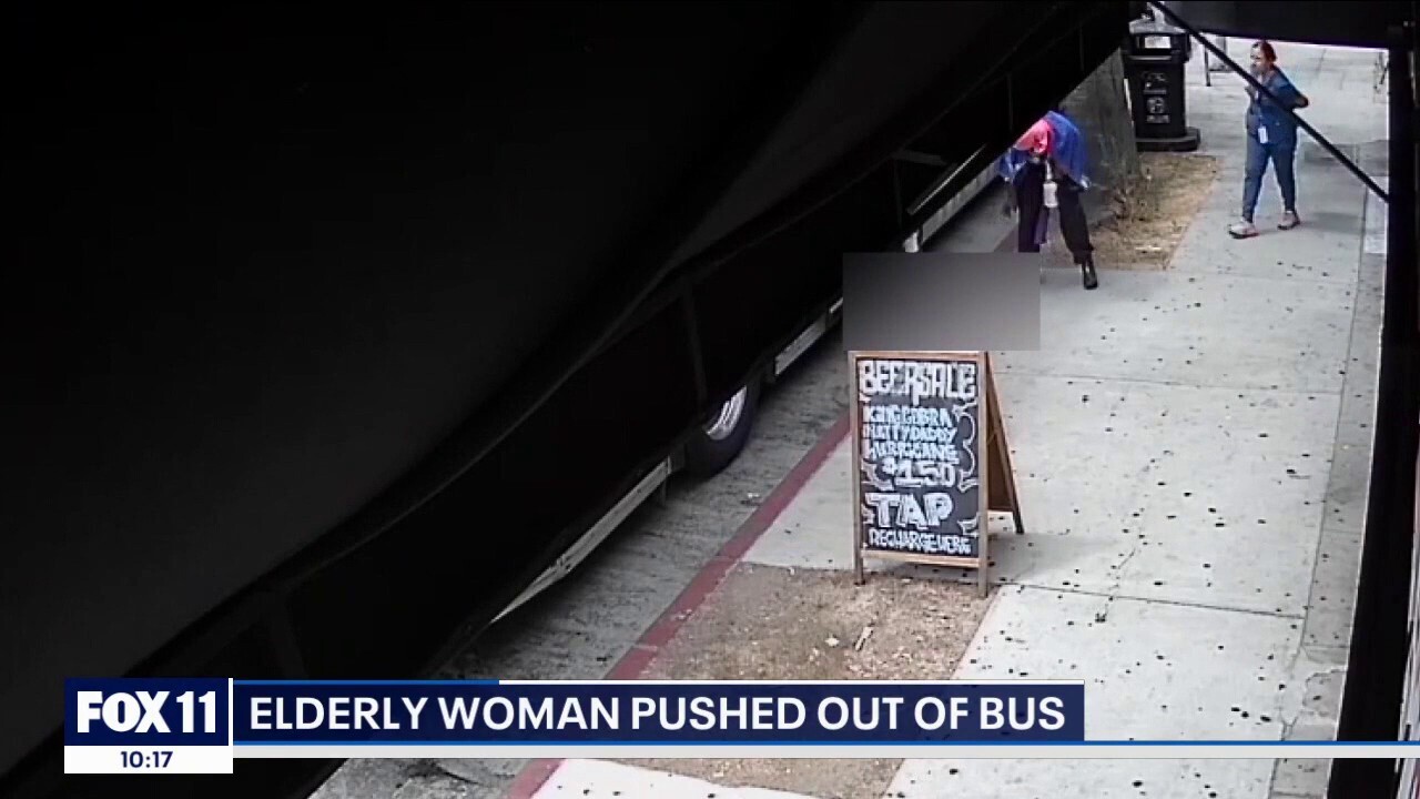 Los Angeles woman, 84, injured after being shoved off bus