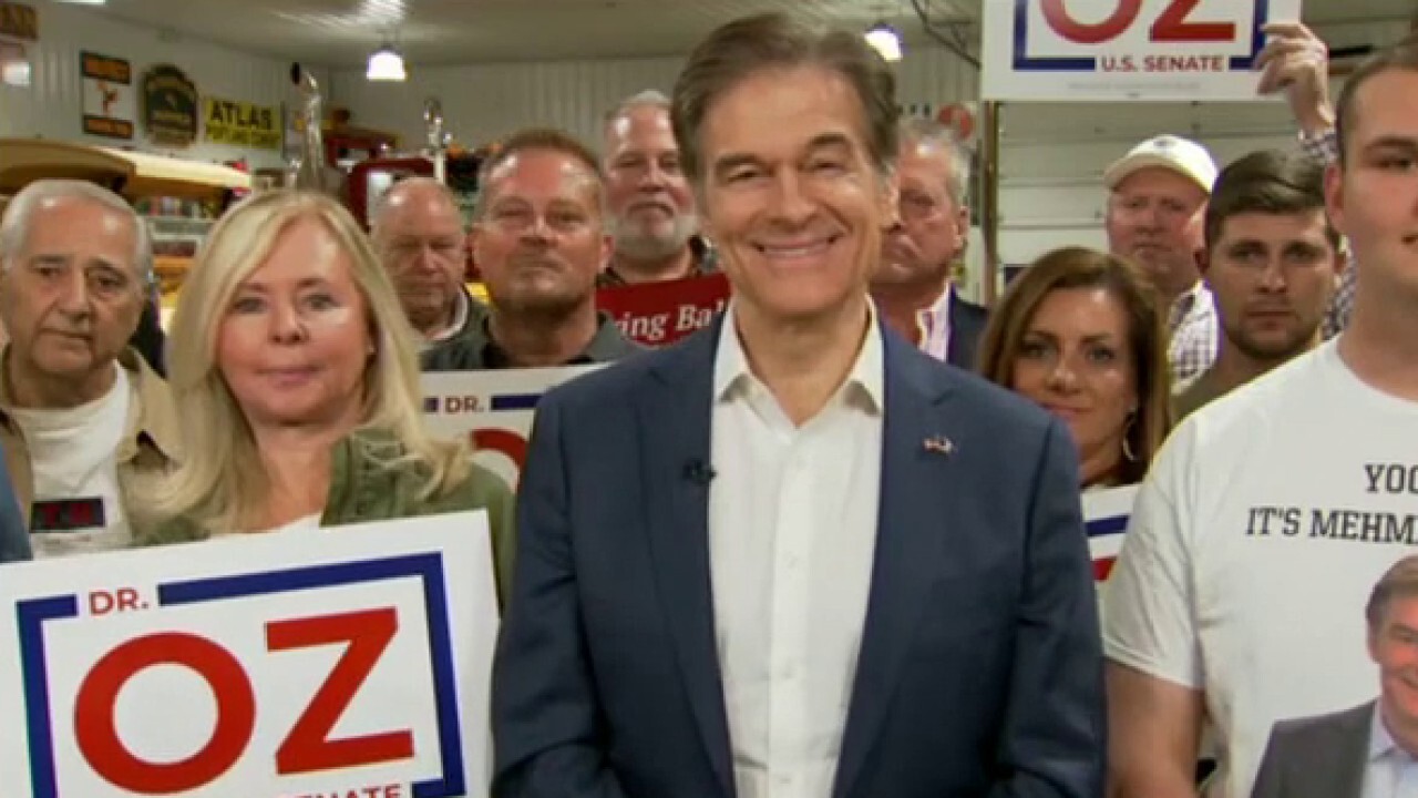 Dr Oz makes his final case to Pennsylvania voters