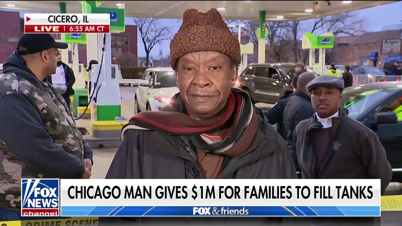 Chicago man giving away $1 million in gas