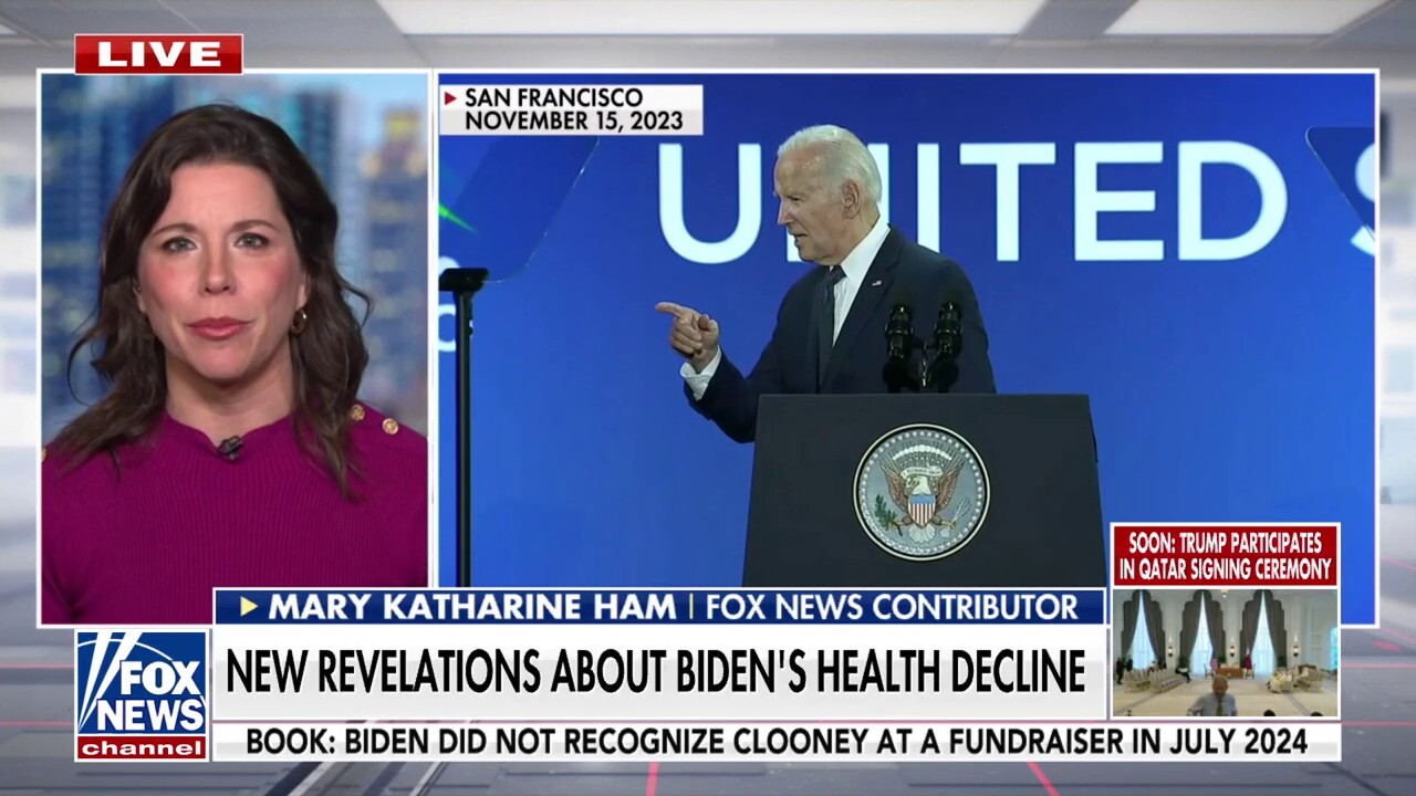 Media cover-up of Biden's decline is a 'major scandal,' says Mary Katharine Ham: 'Who was president?'