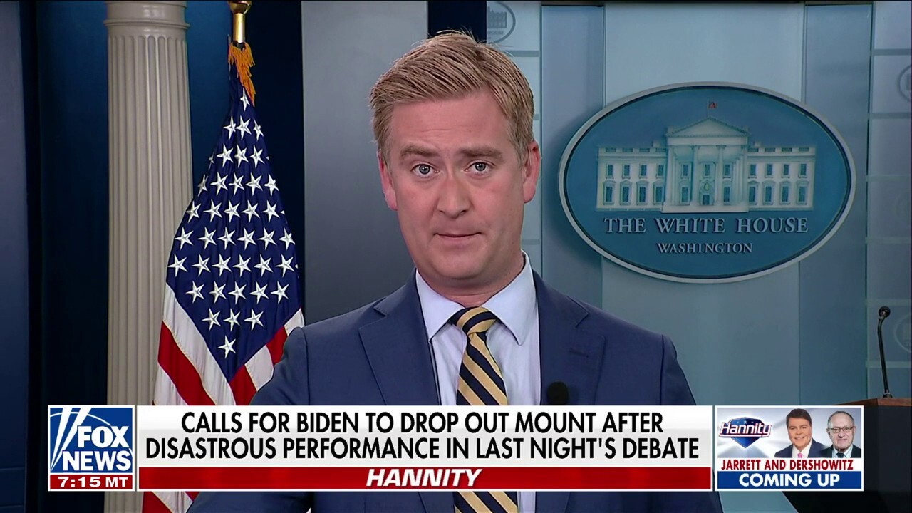 Fox News senior White House correspondent Peter Doocy details calls for President Biden to drop out after his performance during the CNN Presidential Debate on 'Hannity.'