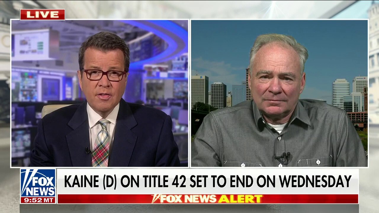 Sen. Tim Kaine says ending Title 42 will place border 'burden' on Congress