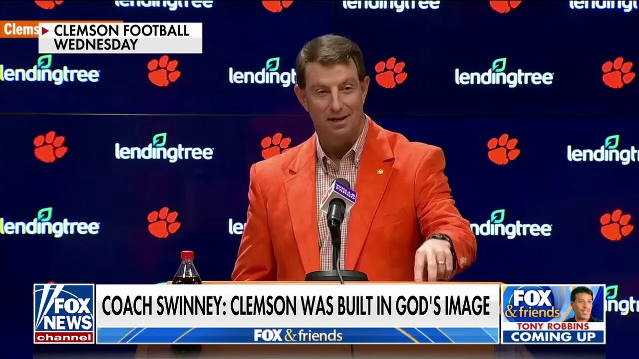 Coach Swinney: Clemson football program was built in God's 'image'