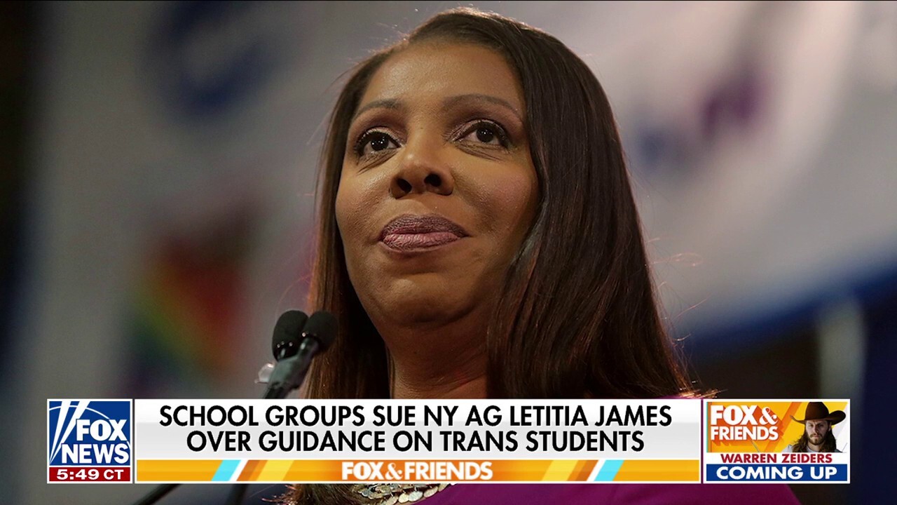 School groups sue New York Attorney General Letitia James over guidance on trans students