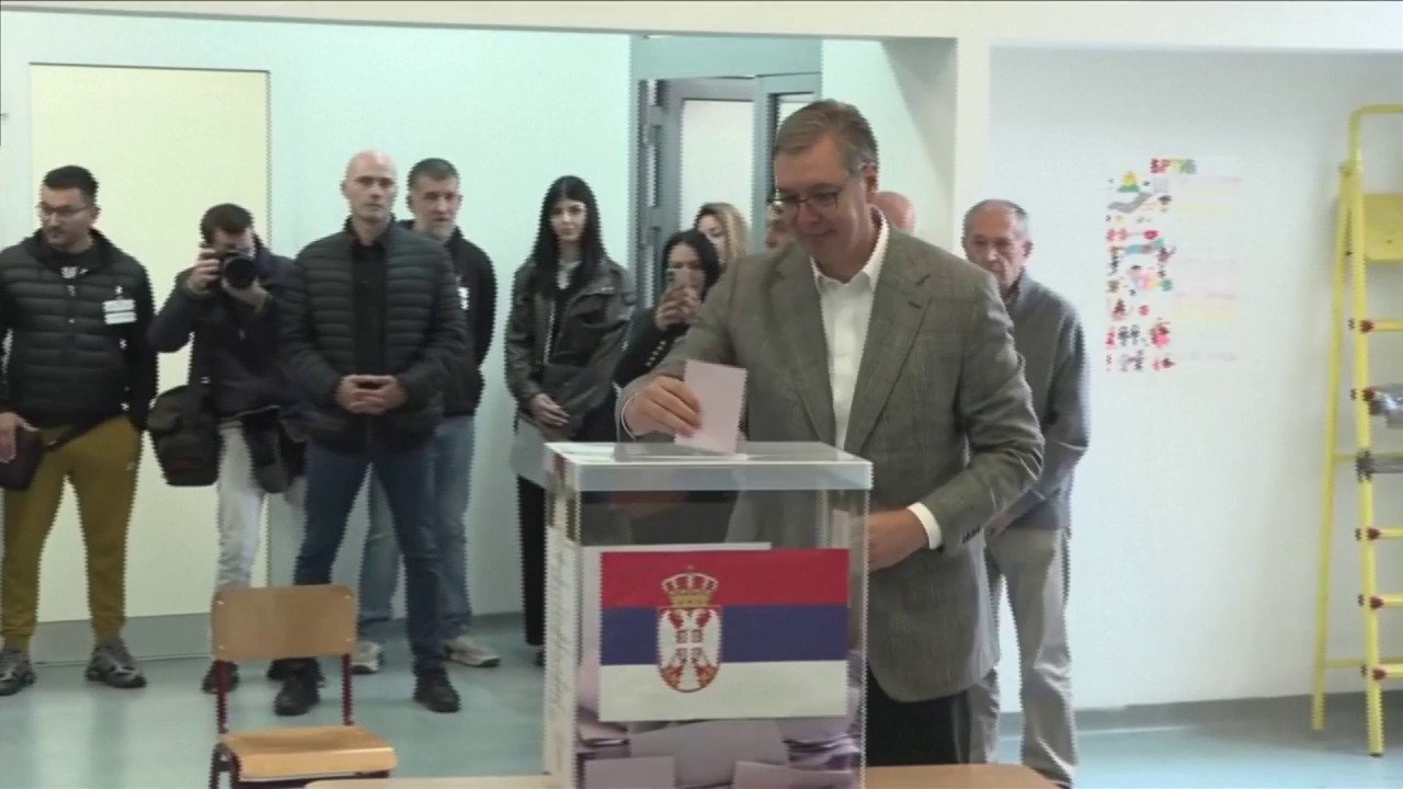 Serbia’s Vucic concedes election defeat, ending party’s 14-year rule