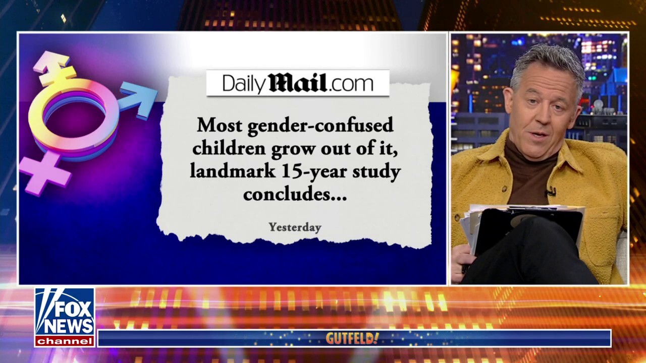  Turns out the youth trans craze was just a phase: Gutfeld