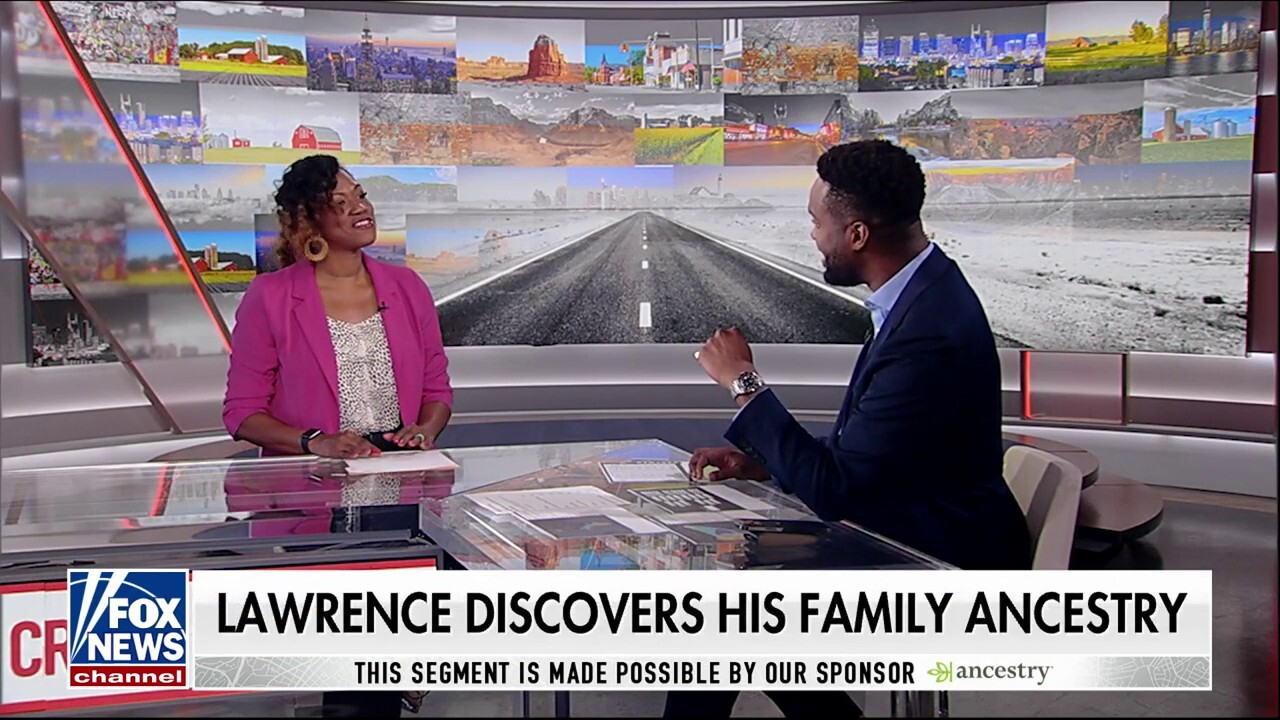Ancestry genealogist Nicka Sewell-Smith unveils hidden family stories for 'Cross Country' host Lawrence Jones.