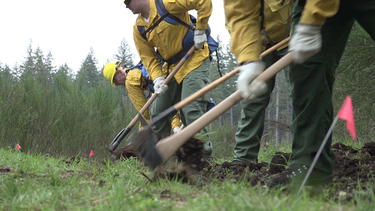 Wild land firefighter trainees prepare for 2023 wildfire season