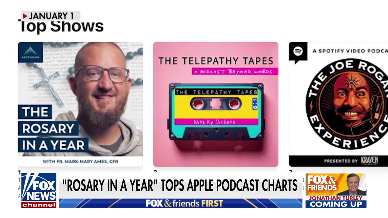 'Rosary in a Year' tops Apple podcast charts 