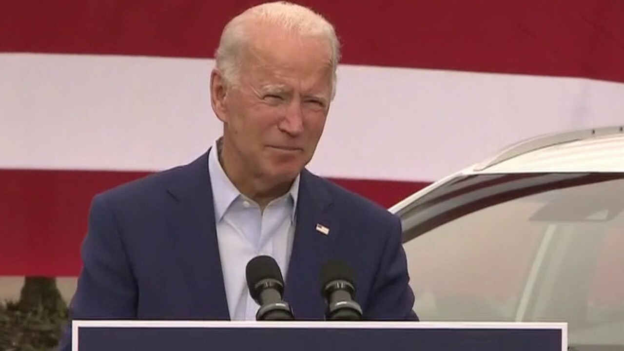 Joe Biden accuses President Trump of a dereliction of duty for playing down COVID