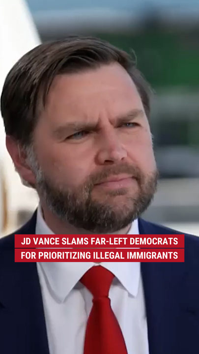 Vice President JD Vance slams far-left activistic  groups who advocator  for amerciable  immigrants coming into the United States