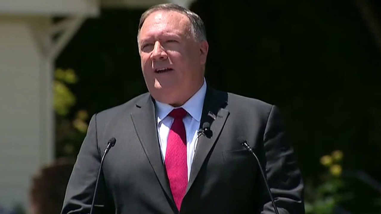 Pompeo calls for end to 'blind engagement' with China as tensions escalate with Beijing 