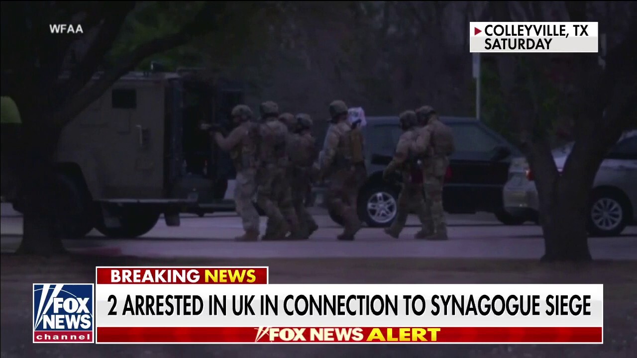 Two teens arrested in UK in connection to Texas synagogue hostage standoff