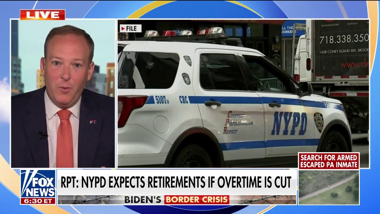 Lee Zeldin slams decision to slash NYPD overtime to cover migrant costs: 'Death by a thousand cuts'