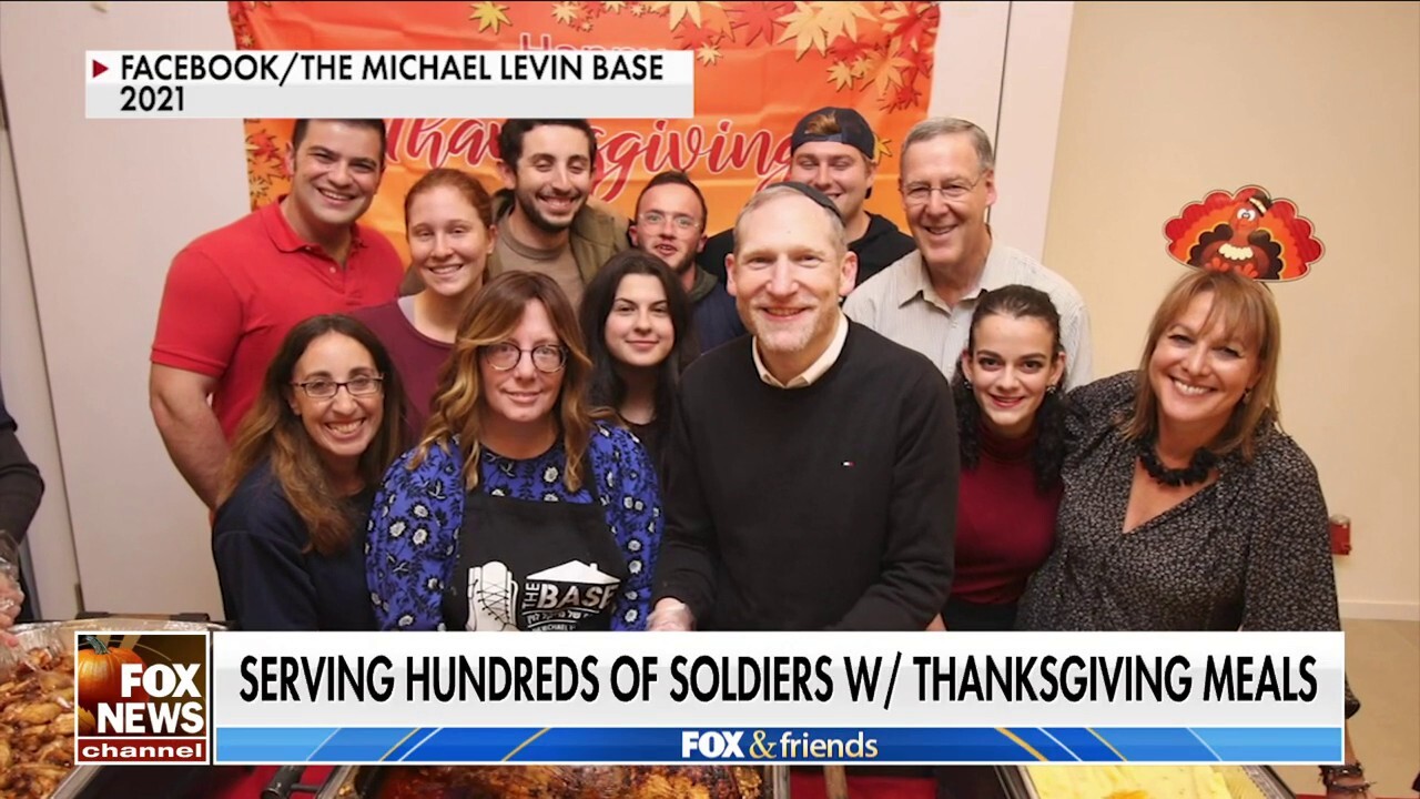 Giving back to Israel soldiers for Thanksgiving