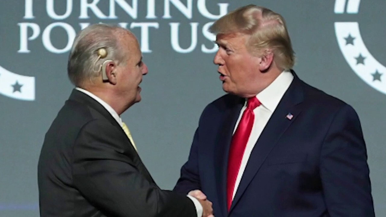 Trump remembers Rush Limbaugh as a 'gentleman' and 'fighter'