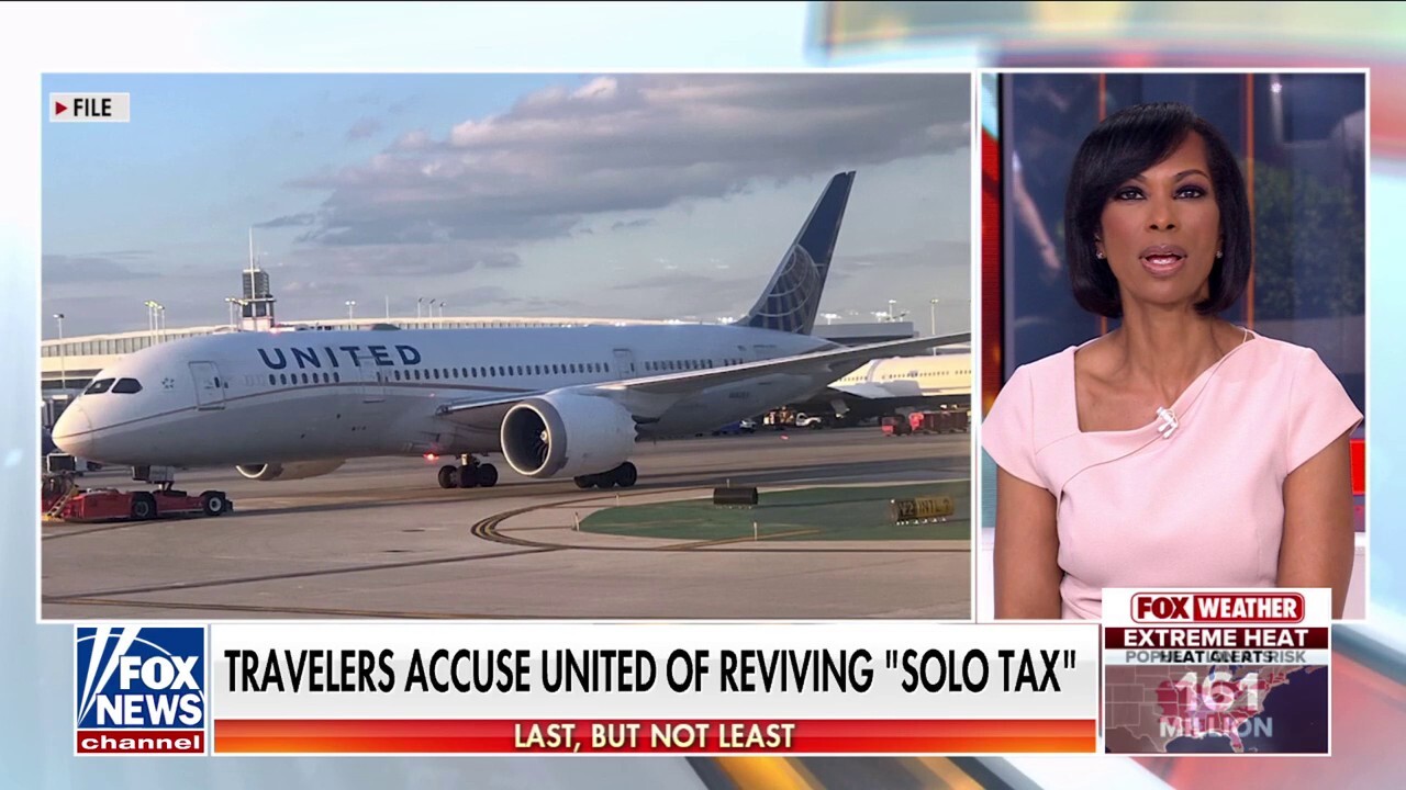 Panelists discuss the ‘solo tax’ revived by United Airlines that charges extra for passengers traveling alone on ‘Outnumbered.’