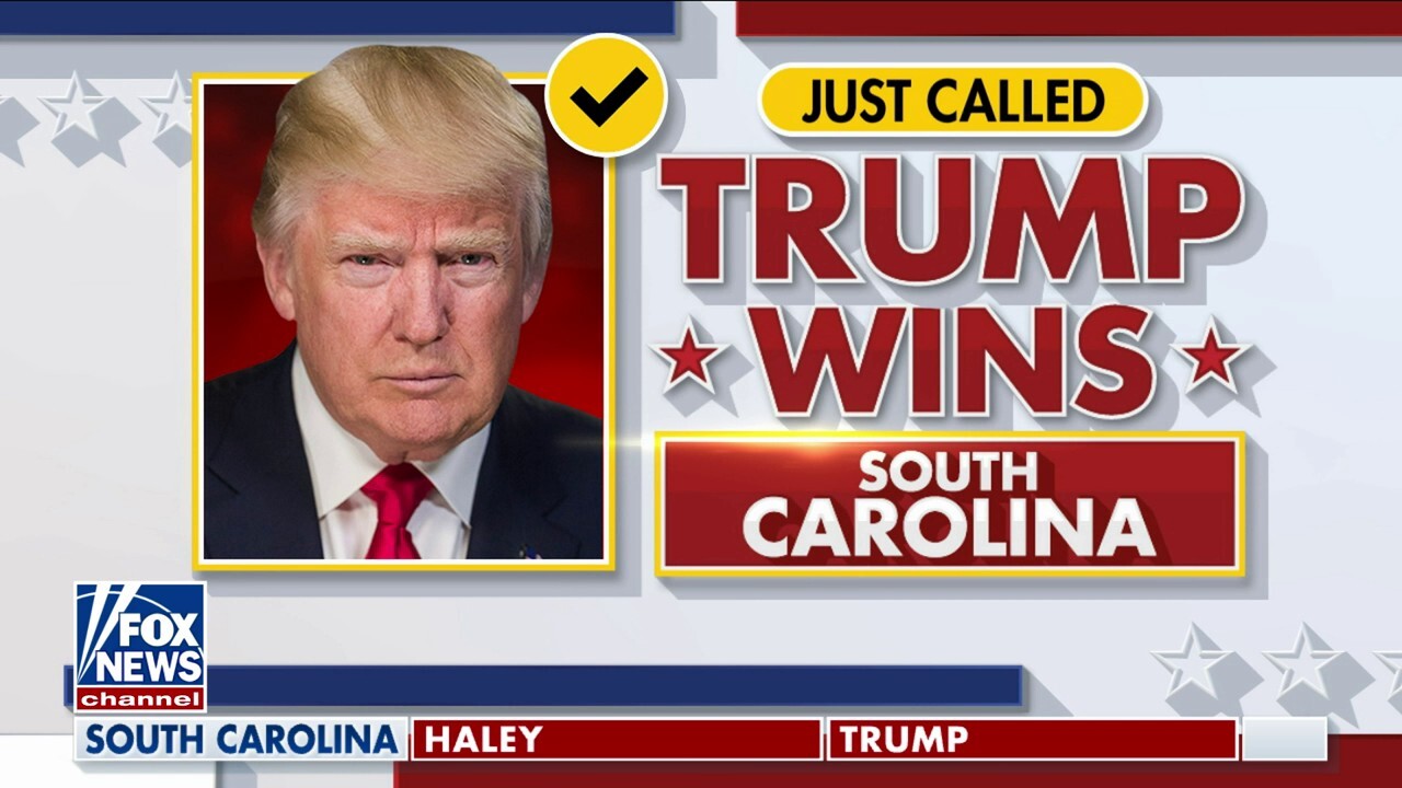 Тръмп казва, че Южна Каролина е „по-голяма победа, отколкото очаквахме“, очаква с нетърпение да каже „Джо, уволнен си“