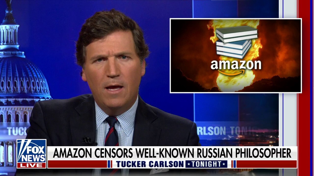 Tucker Carlson: The Biden administration is demanding Amazon censor books they disagree with