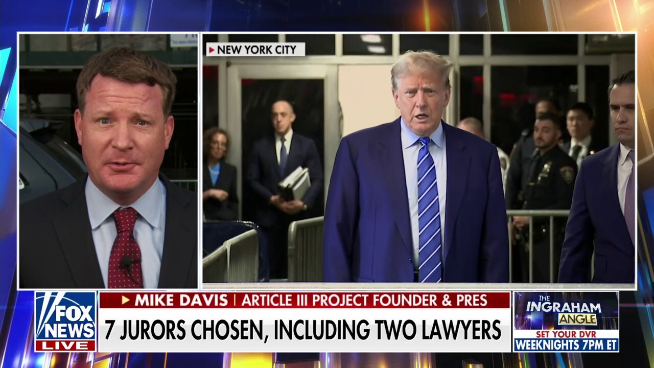 Mike Davis: Trump is not going to get a fair trial in the New York hush money case