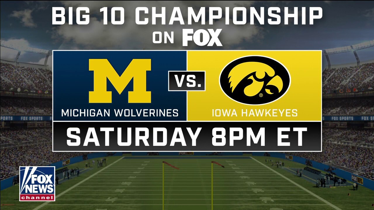 Michigan set to take on Iowa in Big Ten Championship on FOX