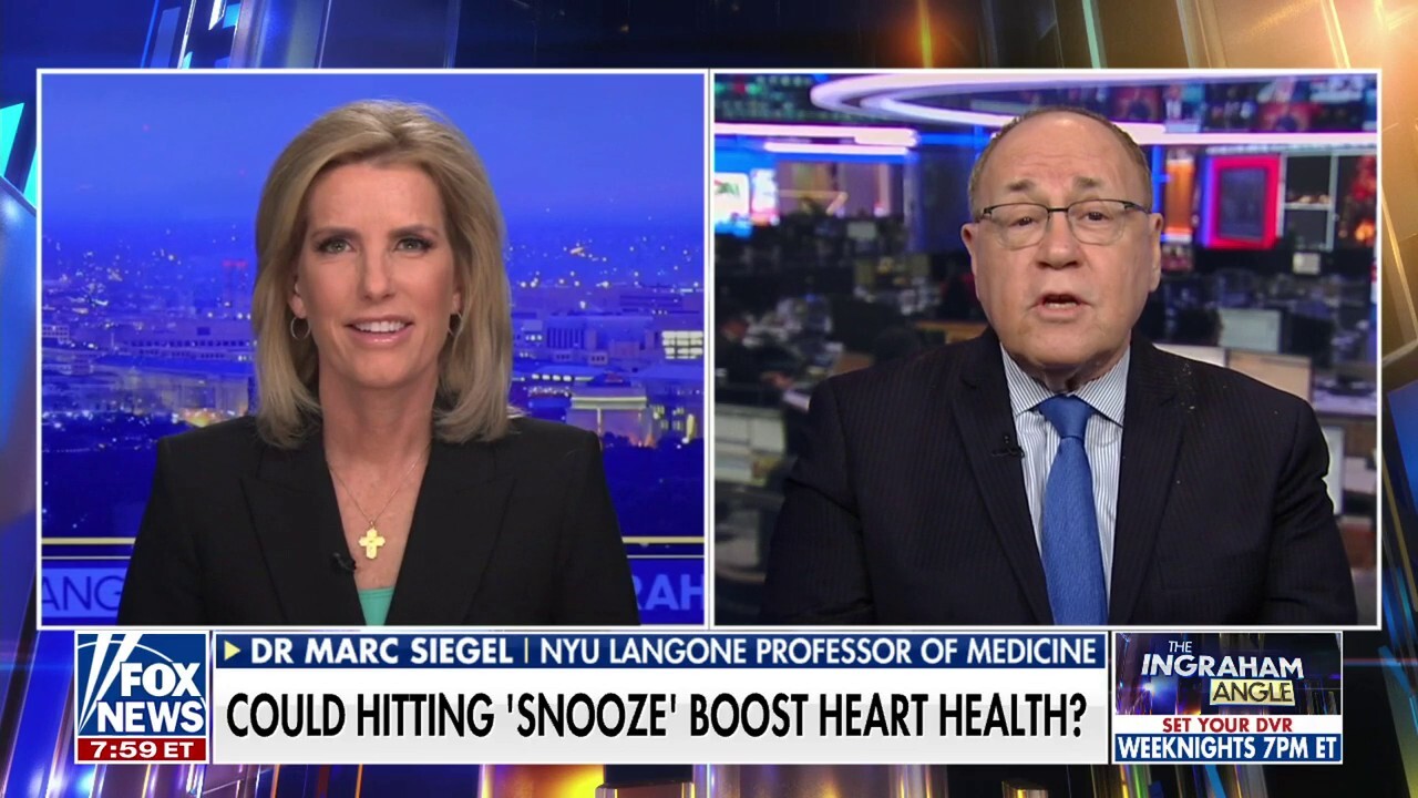 Dr Marc Siegel: It's a great message for America sleeping on weekends