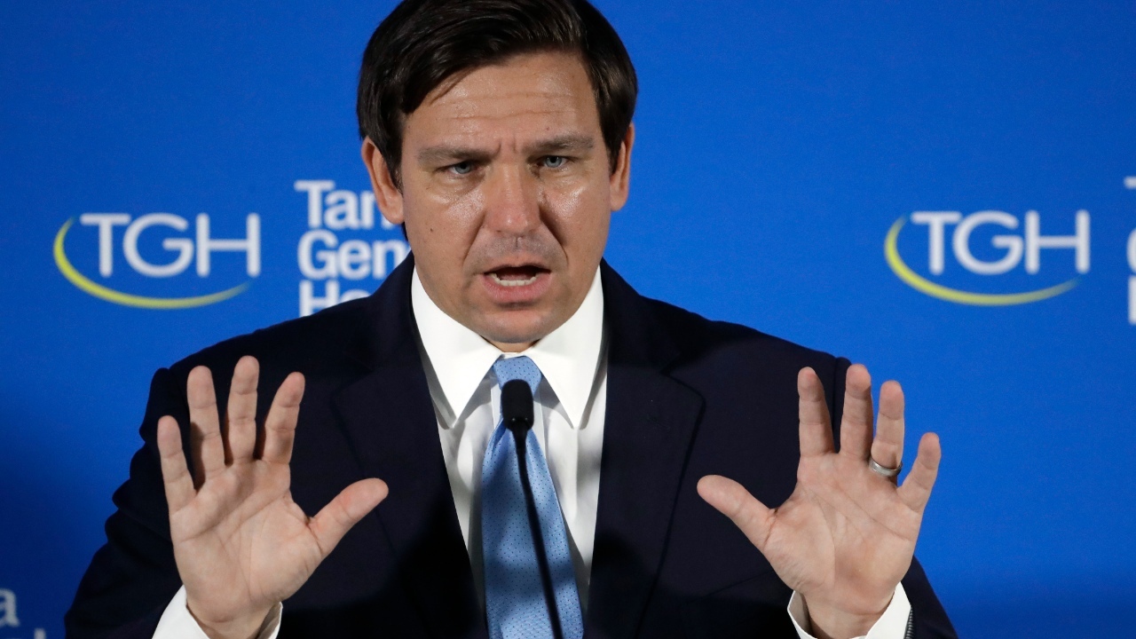 Florida Gov. DeSantis fires back at critics of his state's reopening 