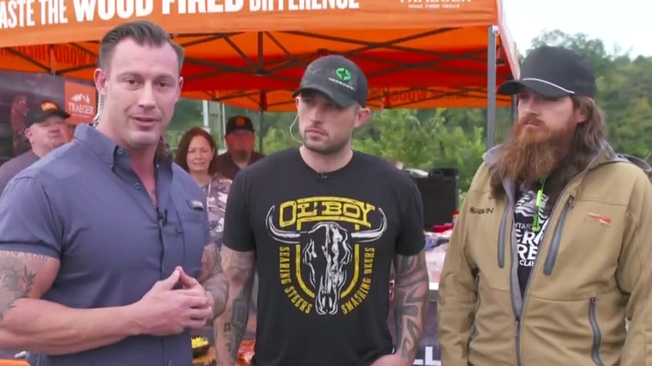 Michael Ray, Tim Montana perform at 'American Thread Sporting Clays Shoot' 