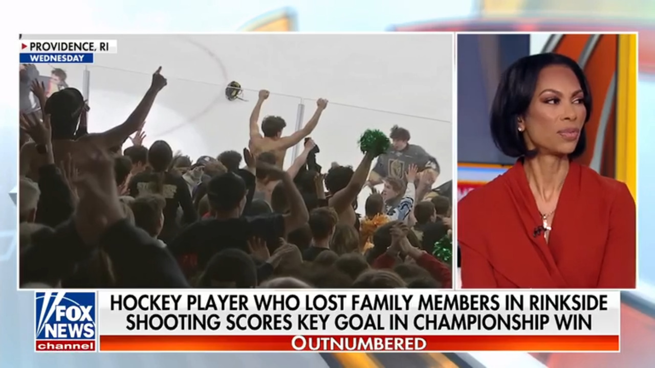 Rhode Island's Blackstone Valley co-op hockey team wins state championship weeks after a deadly rinkside shooting.