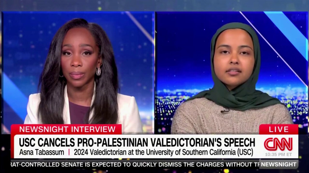 USC valedictorian defends support for the abolition of Israel