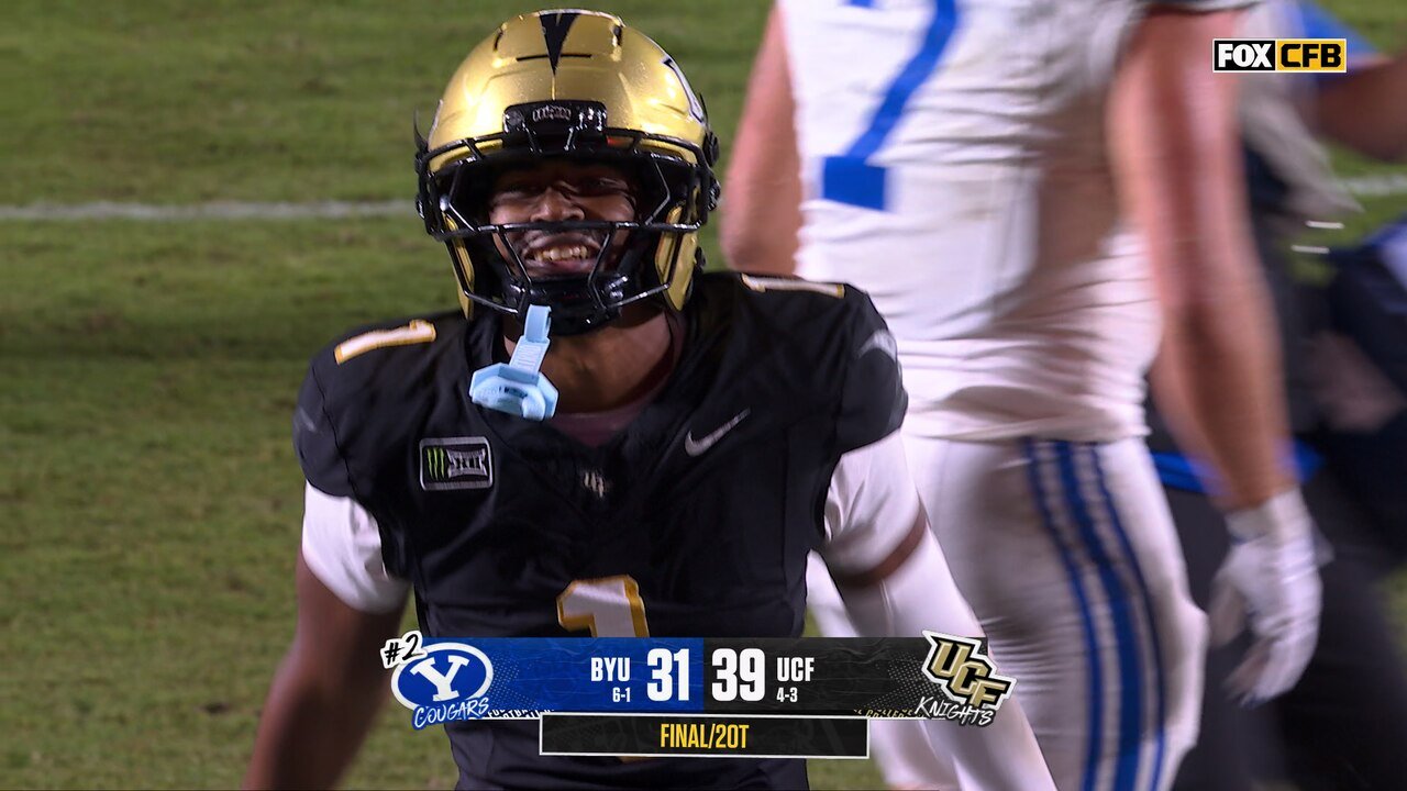 UCF Makes CLUTCH Defensive Stop to Seal UPSET Win vs BYU in Double Overtime