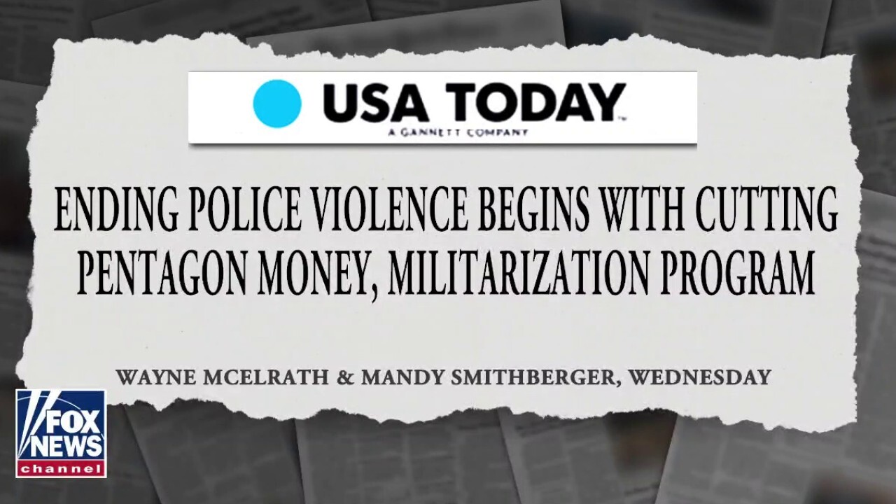 Op-ed says police reform begins with defunding the Pentagon