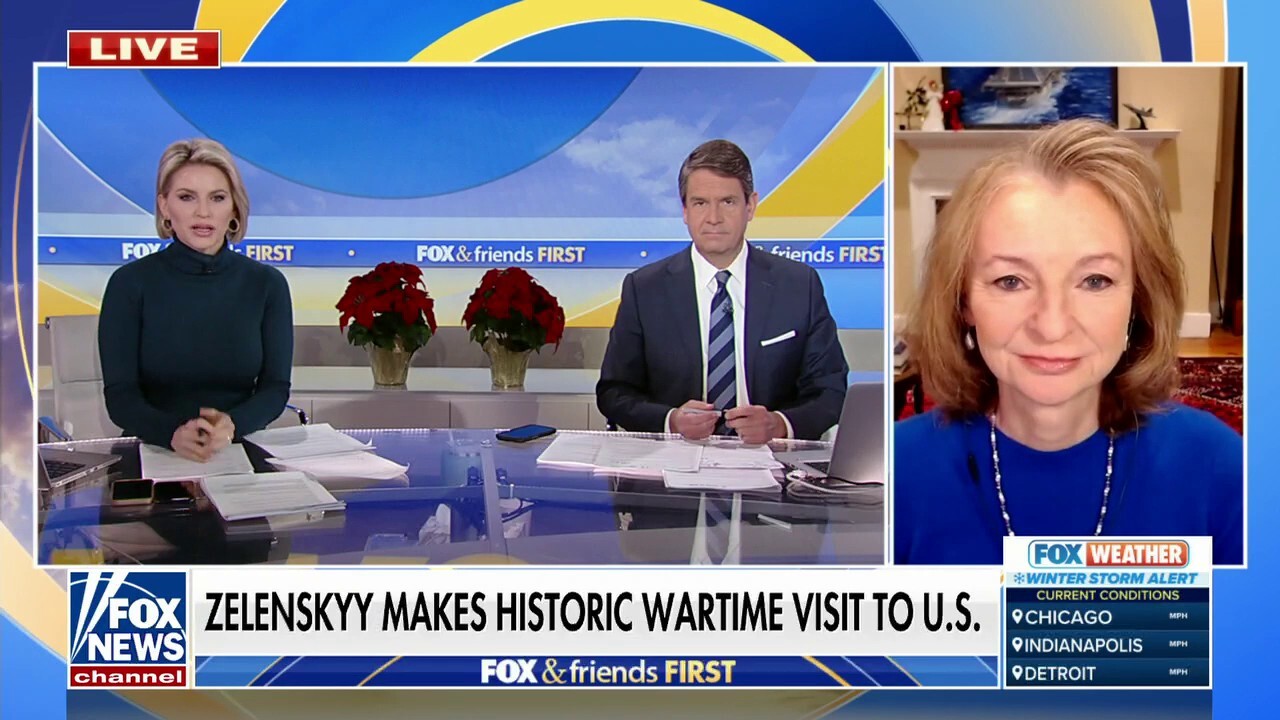 Dr. Rebecca Grant reacts to Zelenskyy's historic wartime visit to US: 'Bad news for Putin'
