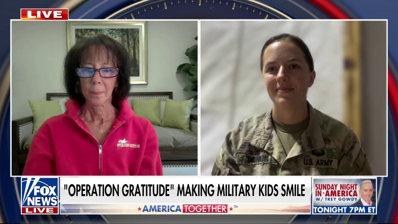 'Operation Gratitude' shows support to service members and their families