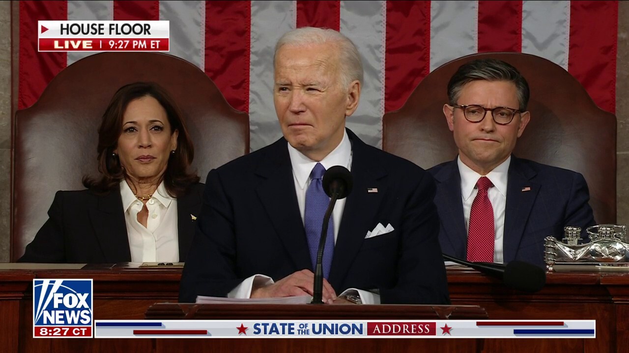 President Biden invokes Reagan as he vows US will stand by Ukraine, takes swipe at Trump: 'We will not walk away'