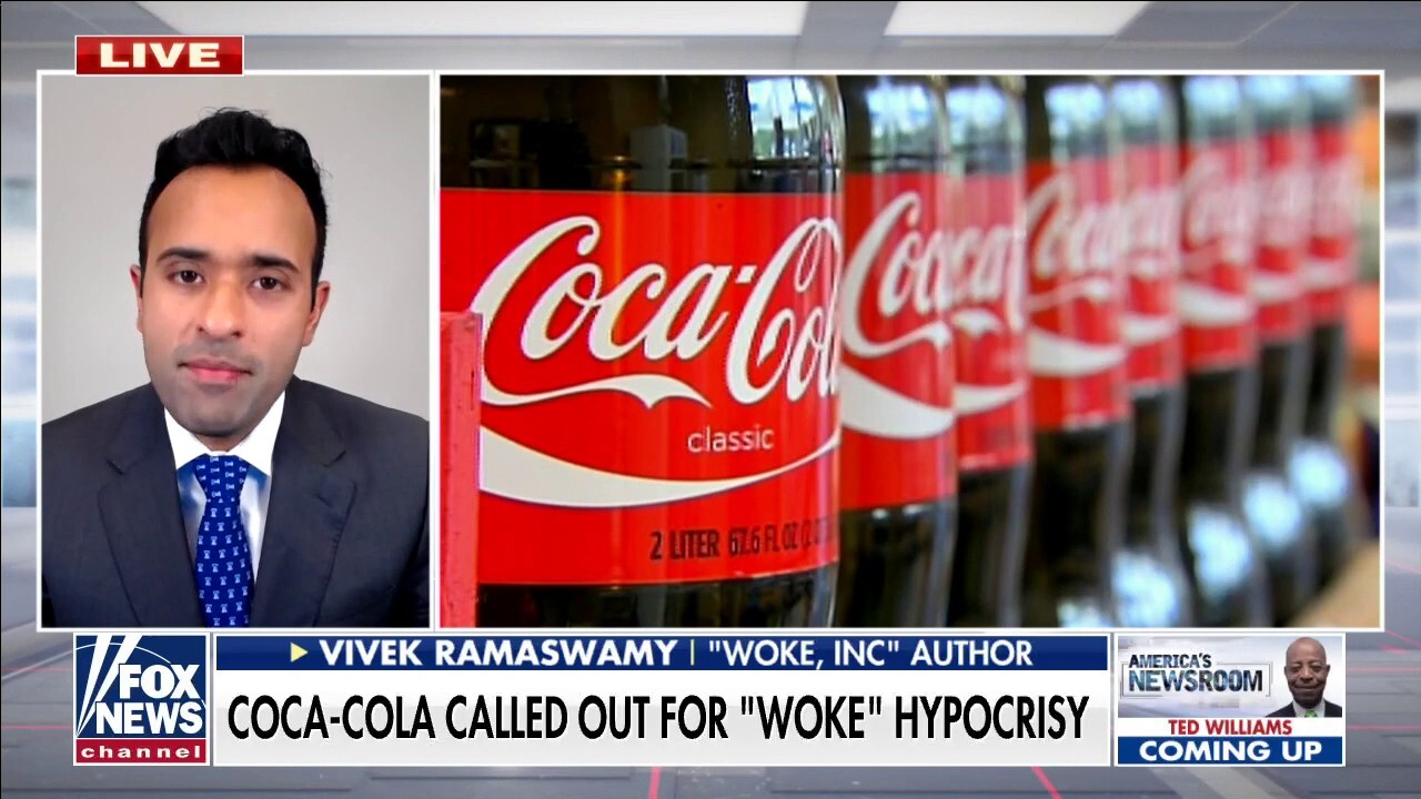 Coca-Cola blowing 'woke smoke' to hide their own hypocrisy: Vivek Ramaswamy