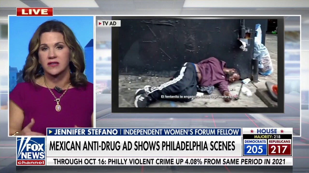 Mexico anti-drug commercial using video from Philadelphia shows city has become ‘shame of the nation’: Jennifer Stefano