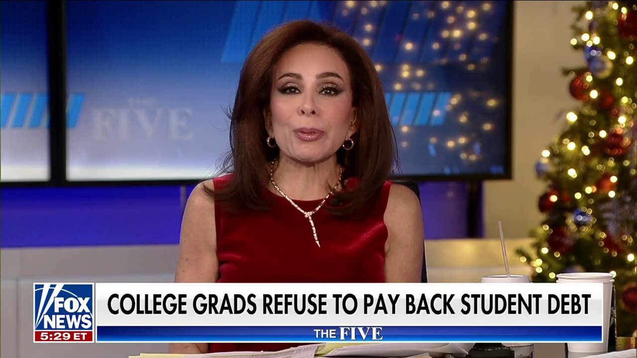 'The Five' co-hosts react to 40% of the 22 million student loan borrowers failing to make a payment as of mid-November after President Biden declined to extend the pandemic-era pause.