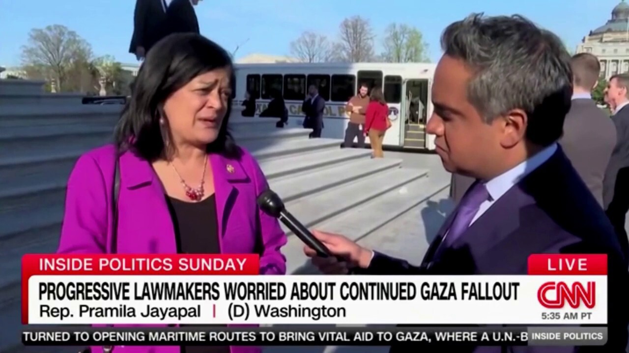 Democratic Rep. Jayapal warns that war in Gaza is 'breaking our coalition' as a party
