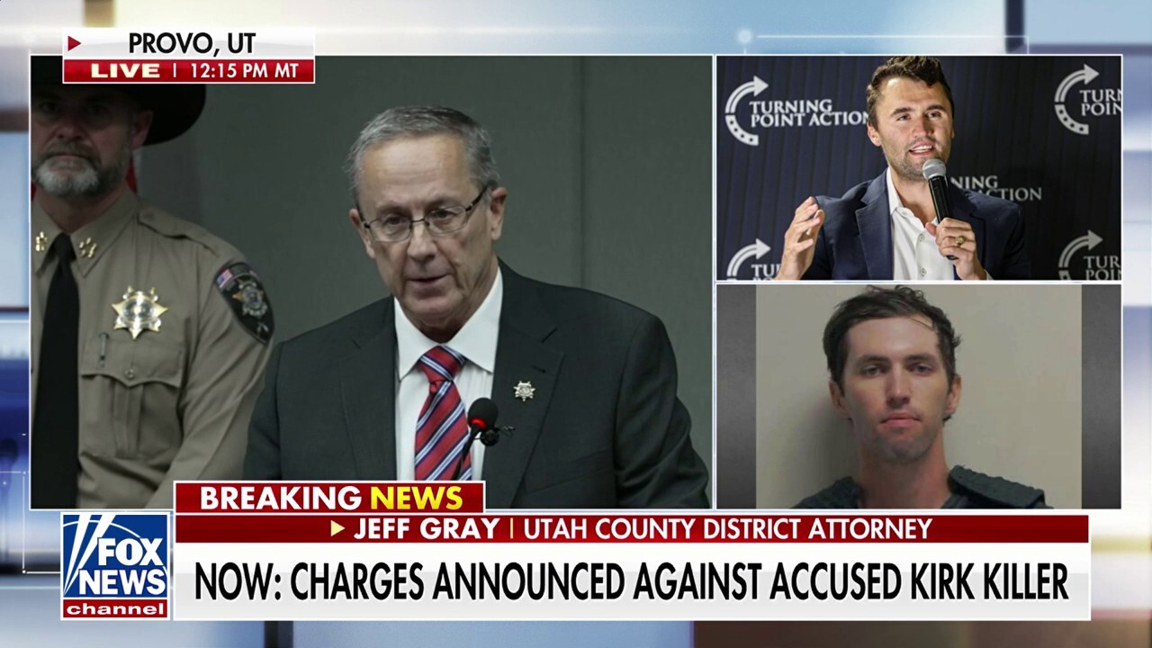 Utah prosecutor: We are seeking the death penalty against Charlie Kirk's suspected killer